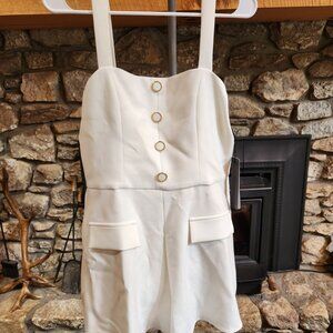 Black Halo, Harvey playsuit, size 10, brand new with tags